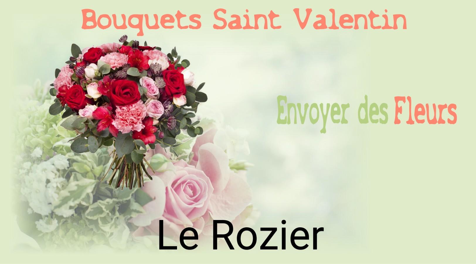 Roses de Saint-Valentin livrées à Le Rozier